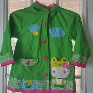 Kids hello kitty Rain jacket